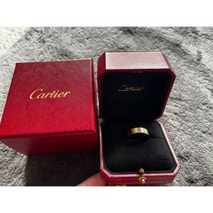 Cartier LOVE ring rose gold size 61 width 5.5mm